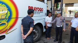 Kegiatan Ramchek yang diadakan Satlantas Polres Kebumen.