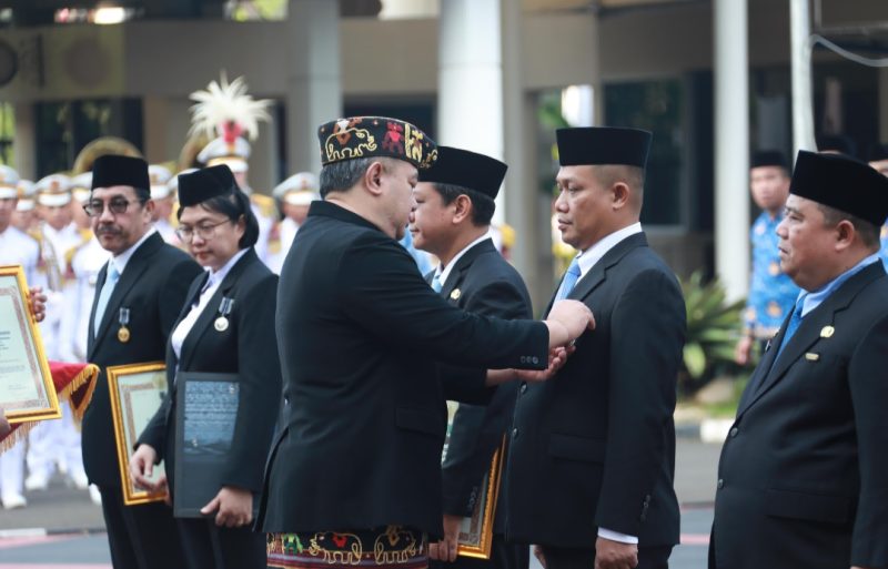 Arif Sugiyanto raih pengharaan Satyalencana Wira Karya dari Presiden Prabowo Subianto.